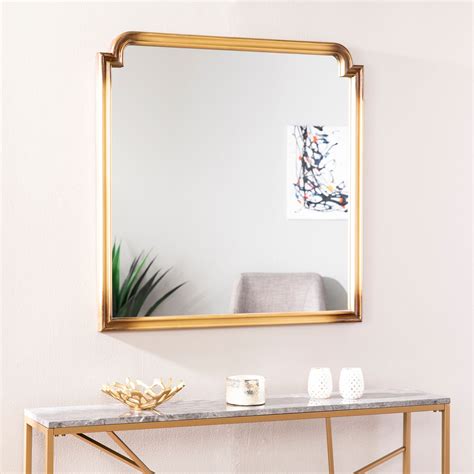 Buy Loaka Art Deco Decorative Wall Mirror Transitional Gold Online At Lowest Price In Ubuy