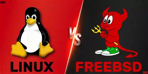Freebsd Vs Linux Its Linux Foss