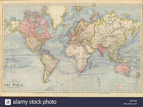 Large Vintage World Map Verjaardag Vrouw 2020