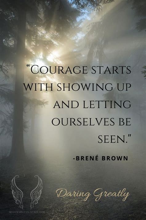 Courage By Brene Brown Reflection Quotes Seeing Quotes