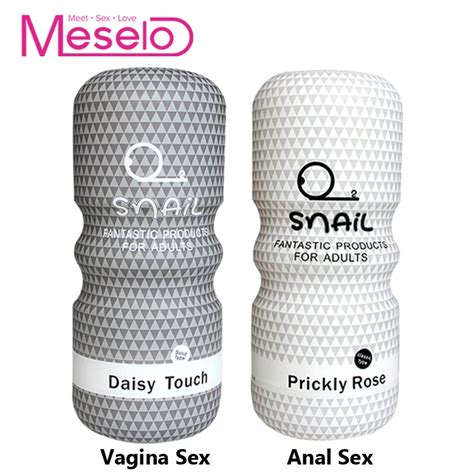 Meselo Realistic Vagina Anal Male Masturbator Silicone Soft Tight Pussy Erotic Adult Toys Penis