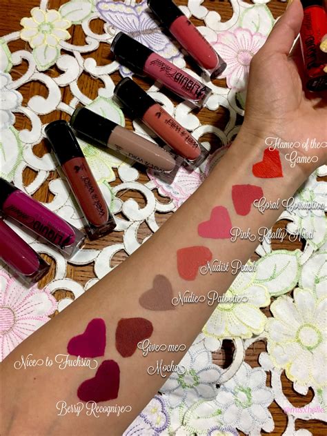 Wet N Wild Catsuit Matte Liquid Lipstick Swatches Wetnwildbeauty Liquidcatsuit Swatches