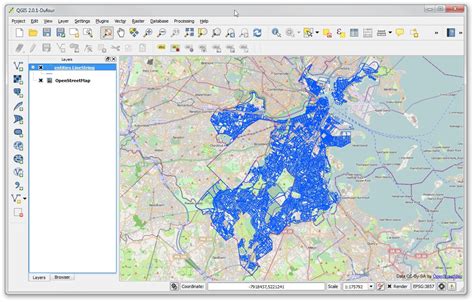 Gis Qgis Dxf File Projection Match Math Solves Everything