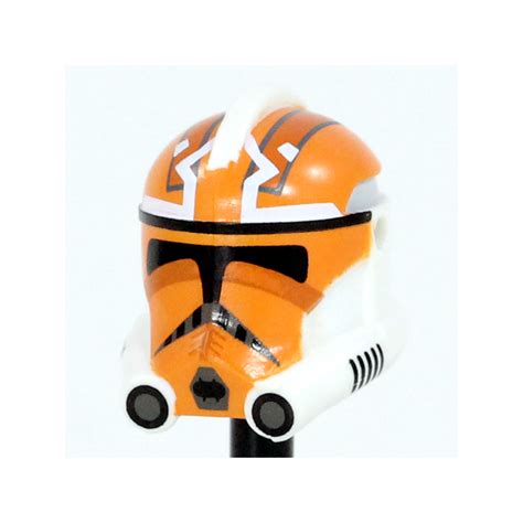 Lego Star Wars Clone Army Customs Phase 2 332nd Vaughn Orange Helmet