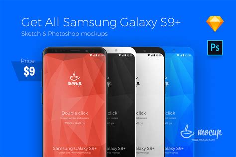 Free Samsung Galaxy S9 Mockup Behance