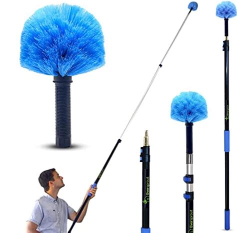 Eversprout To Foot Cobweb Duster With Extension Pole Combo Ft