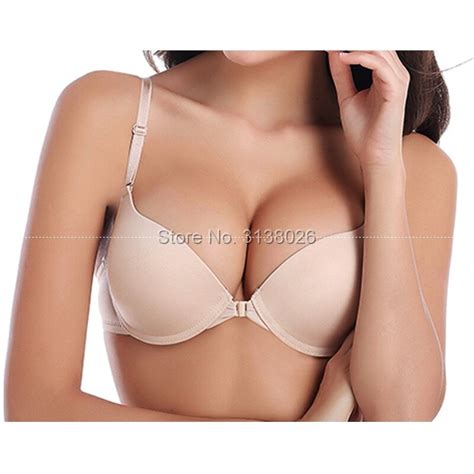 deep v sexy lingerie backless bra ultra low cut underwear brassiere push up bras for women vs
