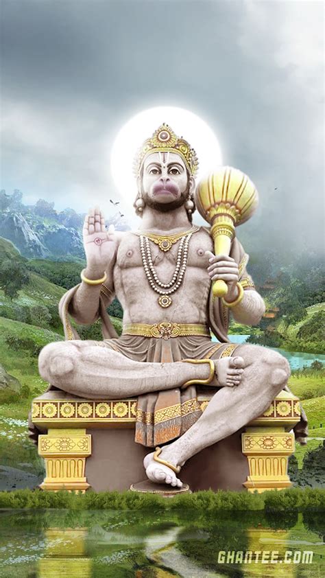 Wallpaper Of Lord Hanuman Sitting Lord Hanuman Wallpaper Hd For
