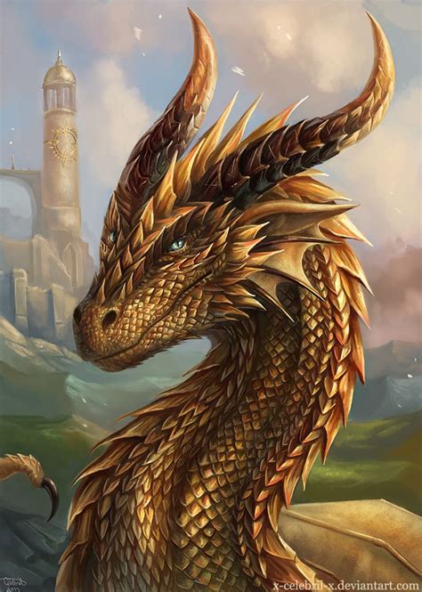 Sun Dragon Commission By X Celebril X Dragon Artwork Fantasy Dragon