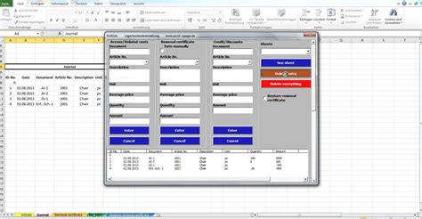 Document Tracking System Excel —