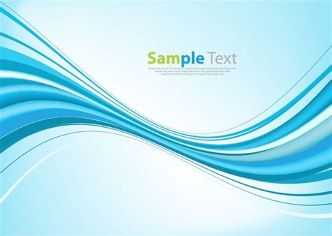 Abstract Curves Blue Background Vector Graphic Vectors Graphic Art