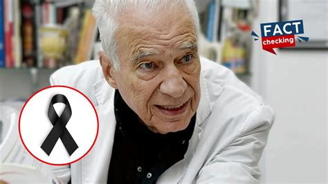 ¿murió cormillot redes sociales aseguran que médico argentino falleció a los 85 años de edad