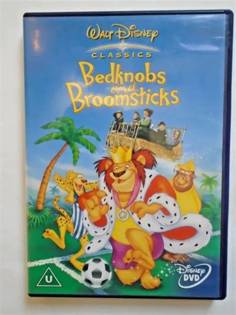BEDKNOBS AND BROOMSTICKS Walt Disney DVD 2002 Angela Lansbury 3 00