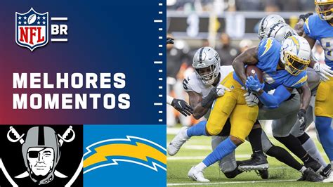 Las Vegas Raiders X Los Angeles Chargers Nfl Temporada Semana