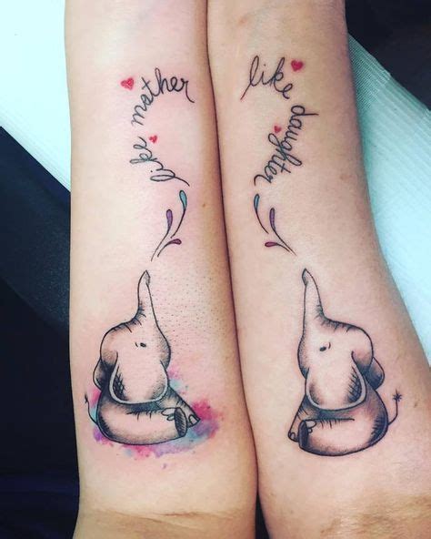 51 adorable mother daughter tattoos to let your mother how much you love tattoo ideas