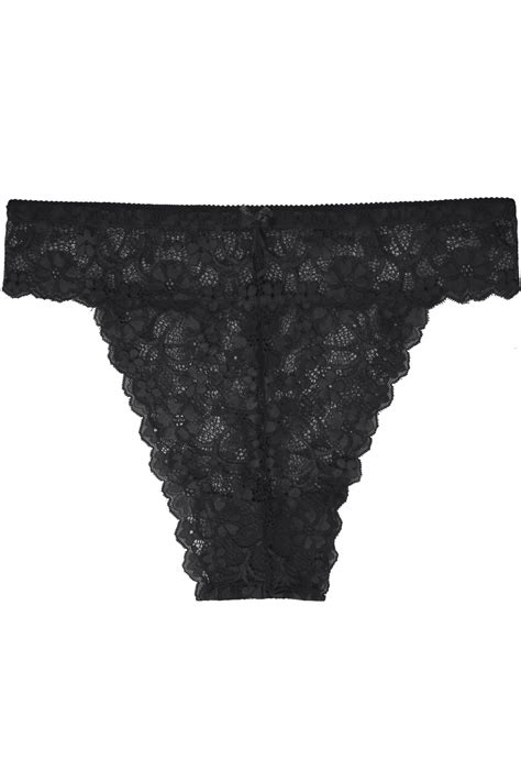 Black All Lace Thong Plus Sizes 14161820222426283032