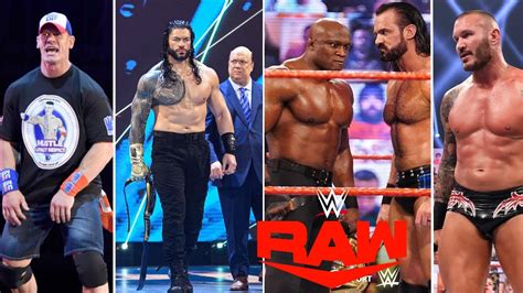 WWE Monday Night Raw Th May Highlights Results John Cena