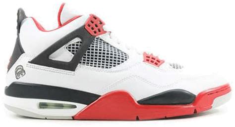 Jordan 4 Retro Fire Red Mars Blackmon 308497 162 Wit