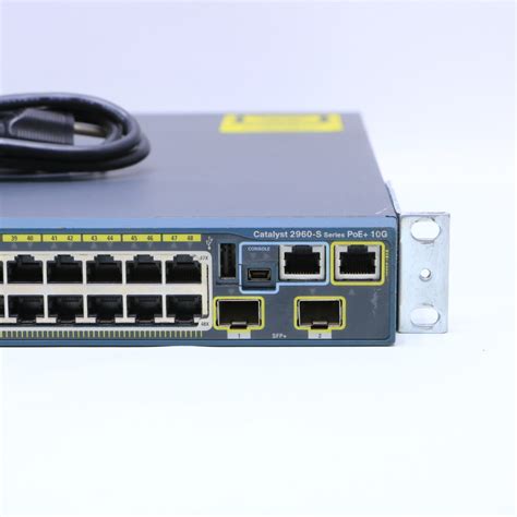 Cisco Ws C2960s 48fpd L Catalyst 2960 S Series Poe 10g Switch