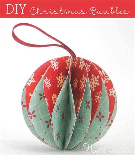 Easy To Make Christmas Ornaments