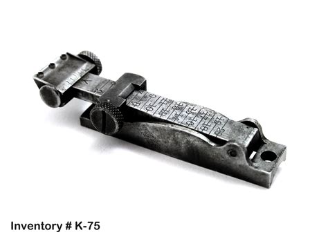 1898 Krag Complete Rear Sight Unaltered — Granpas Gun Parts