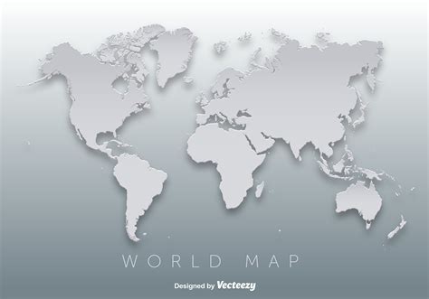 Vector Map World Map