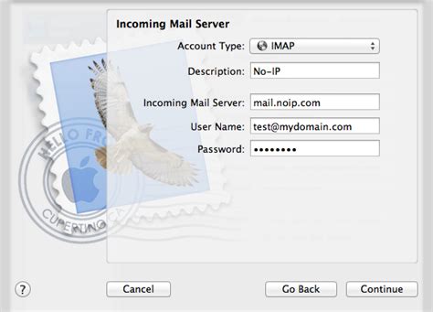 Setting Up Popimap On Mac Osx 108x With Mail App