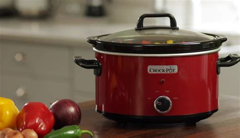 One, your meats will look nicer when they come out, and two, searing produces all kinds of fabulous flavors as the high heat interacts with the proteins. Crock-Pot 3.5L Red Slow Cooker SCV400RD - Crockpot