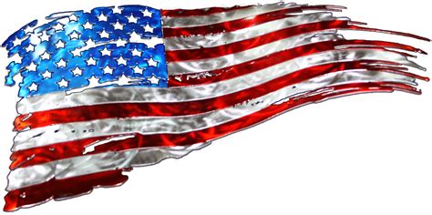 Download Hd Tattered American Flag Png Picture Transparent Library