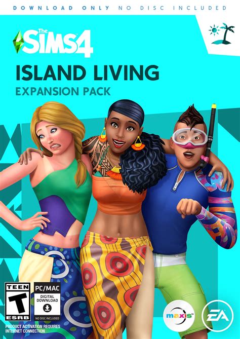 The Sims 4 Island Living Expansion Pack Electronic Arts Pc