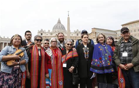 Inside Day 1 Of The Historic Encounter Between Pope Francis And Canada’s Indigenous Communities