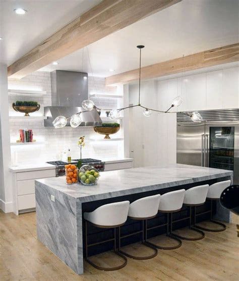 A kitchen without an island can often feel empty and incomplete and sometimes you don't even realize it until you get to experience just how great life with a kitchen island is. Top 50 Best Kitchen Island Lighting Ideas - Interior Light ...