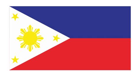 Philippines Flag Logo Vector Philippines Flag With Na