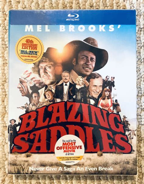 Blazing Saddles Blu Ray Disc 2014 40th Anniversary For Sale Online