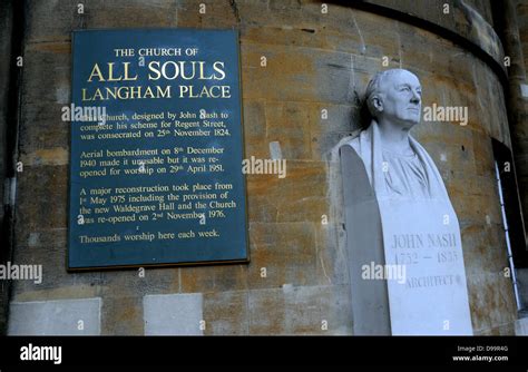 All Souls Church In Langham Place London Designed By Architect John