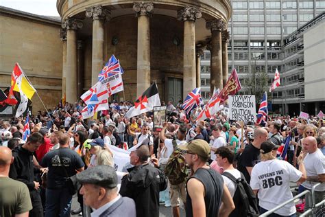 British Supporters Of Far Right Activist Gather In London