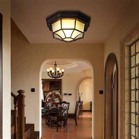 Check spelling or type a new query. Retro waterproof ceiling lights E27 outdoor balcony ...