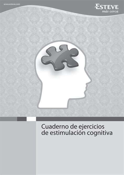 Cuaderno De Ejercicios De Estimulación Cognitiva Inicial