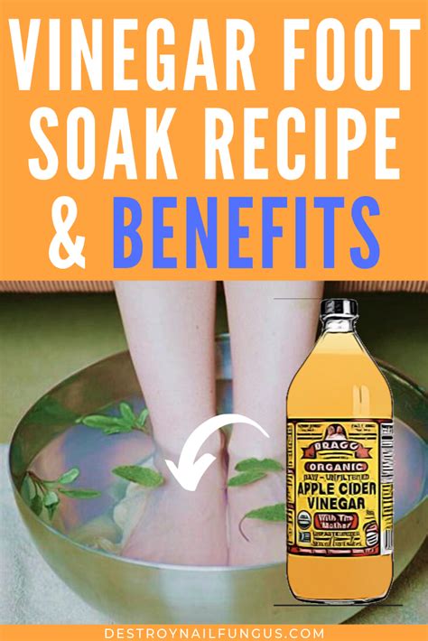 How To Make A Vinegar Foot Soak For Softer And More Delicate Feet