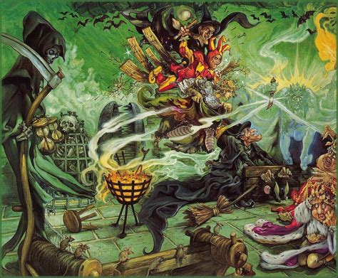 Terry Pratchetts Discworld Covers By Josh Kirby Part 1 Part 2