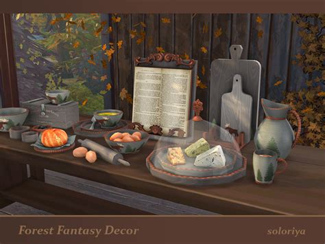 Soloriyas Forest Fantasy Decor Set