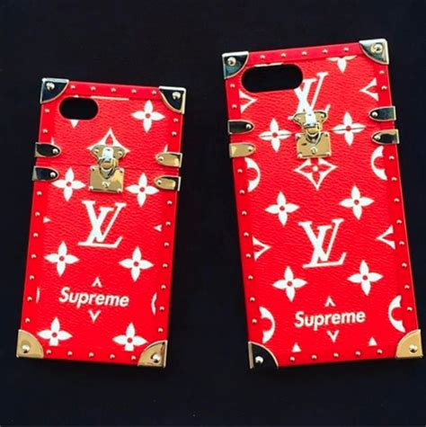 Supreme cases, covers & skins for iphone 7 plus. Supreme x Louis Vuitton for Men's Fall/Winter 2017 ...