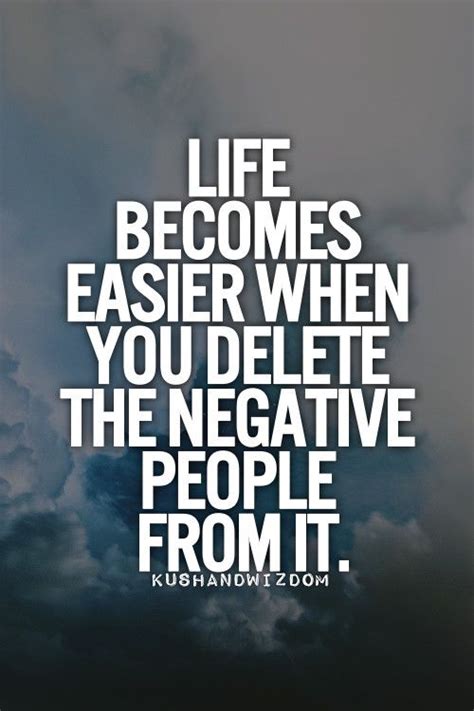 Remove Negative People Quotes Quotesgram