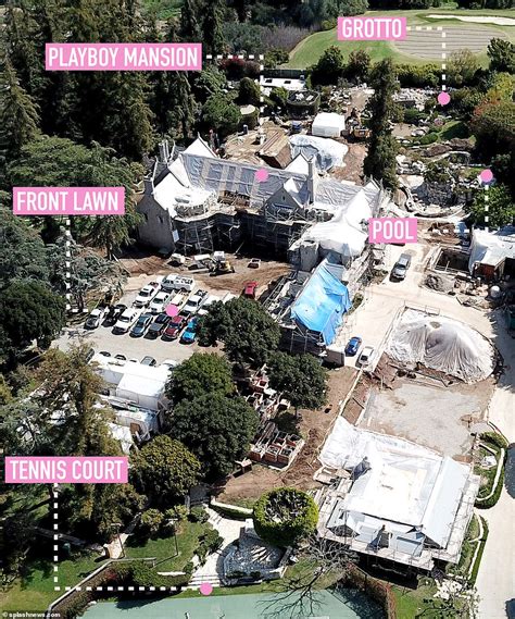 Playboy Mansion The Hugh Hefner Mansion Gets Massive Renovation