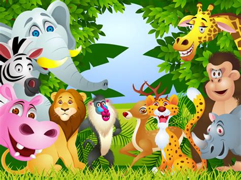 Cartoon animals free vector download (20,101 Free vector) for