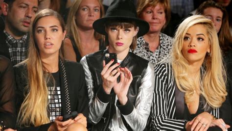 Front Row Celebrities At New York Fashion Week Spring 2015