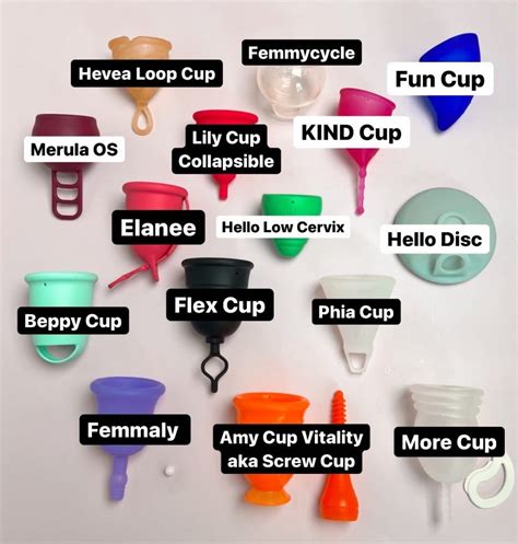 15 Unique Menstrual Cup Design Types Period Nirvana