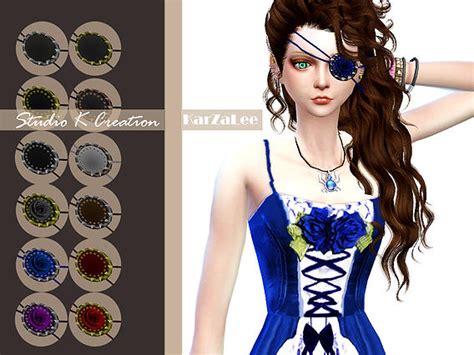 Studio K Creation Rose Eyepatch Sims 4 Downloads