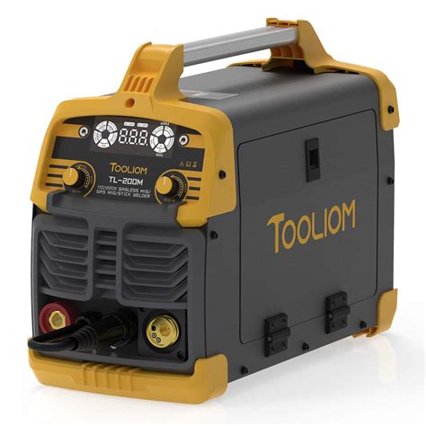 TOOLIOM 200A MIG Welder 3 In 1 Flux MIG Solid Wire Lift TIG Stick
