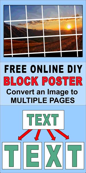 Free Diy Online Block Poster Maker Generator Create A Personalized